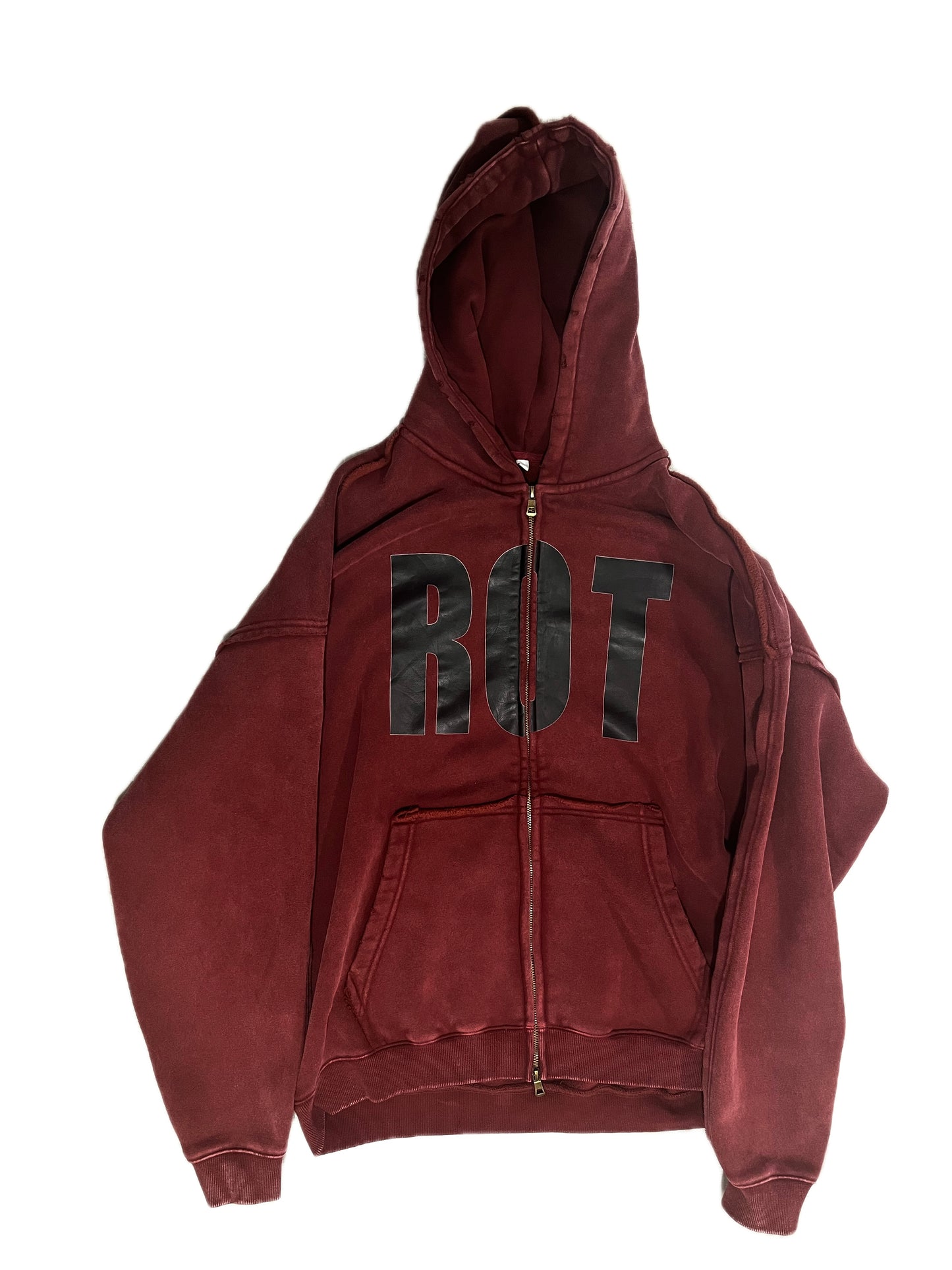 ROT HOODIE (distressed)